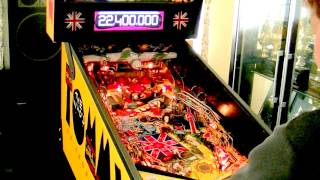 1994 DATA EAST The Who's Tommy Pinball Color DMD Gameplay データ イ...