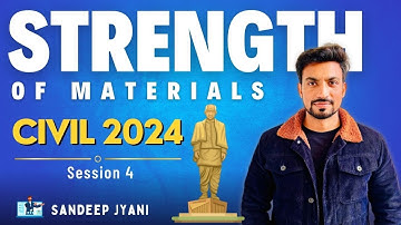 4. Elastic Constants | Civil Engineering 2024 #sandeepjyani #sscje2024civil #som