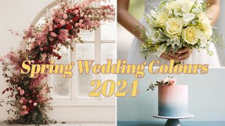 5 Wedding Colors Combinations 🌼