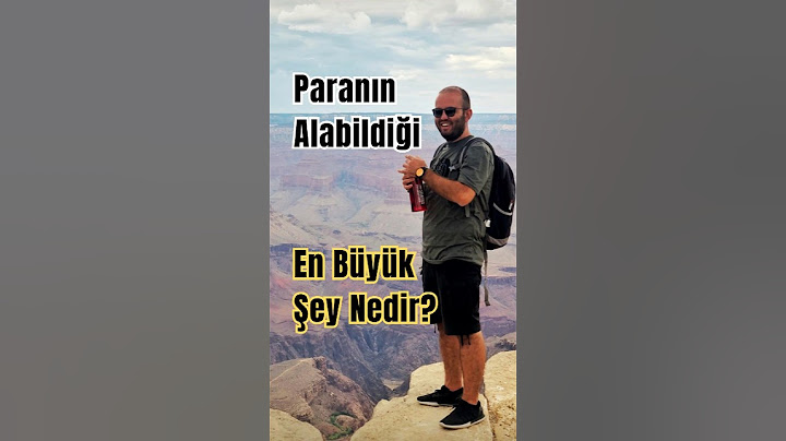 💵 Parayla satın alabileceğiniz en büyük şey nedir?