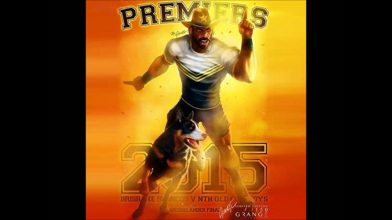 Nq Cowboys 2015 Theme Song Rise Up Youtube