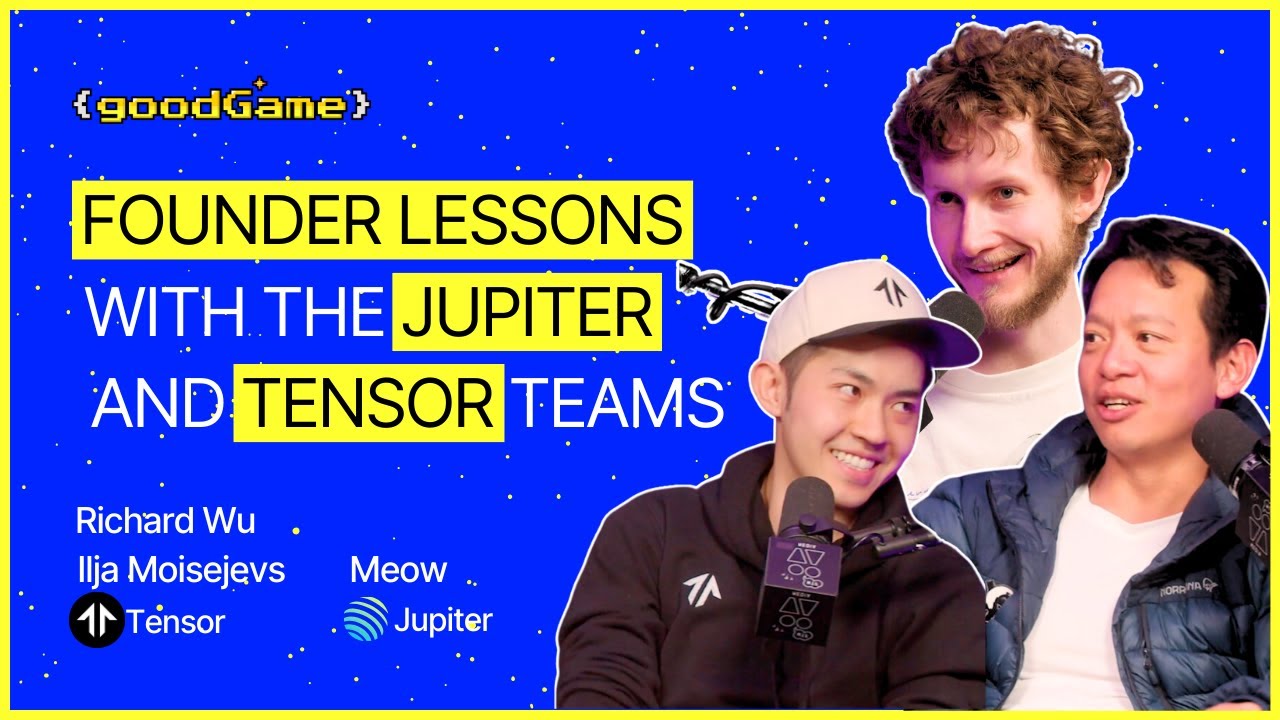 Founder Lessons with The Jupiter and Tensor Teams | EP 38 - YouTube