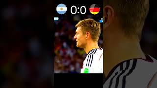 Argentina VS Germany 2014 FIFA World Cup Final Highlights #football #shorts #youtube