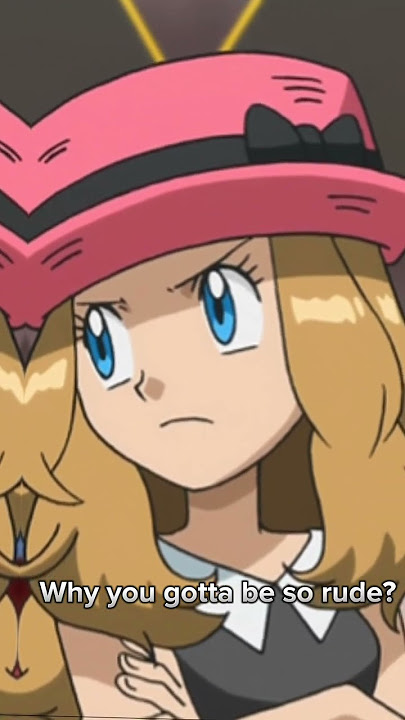 Ash x Serena [ Rude ] #shorts