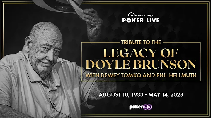 Champions Club Texas: Tribute to the Legacy of Doyle Brunson, with Dewey Tomko and Phil Hellmuth