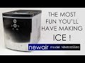 Amazing NewAir Ice Maker Demo - SUPER FUN !