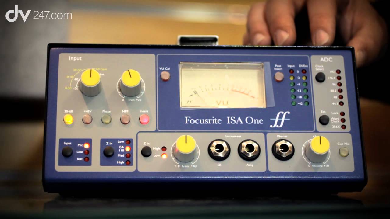 focusrite ISA one microphone pre amp