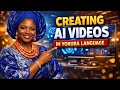 HOW TO MAKE AI VIDEO IN YORUBALANGUAGE #aishorts #aivideo #ai #tutorial #chatgpt #grok #capcut #edit