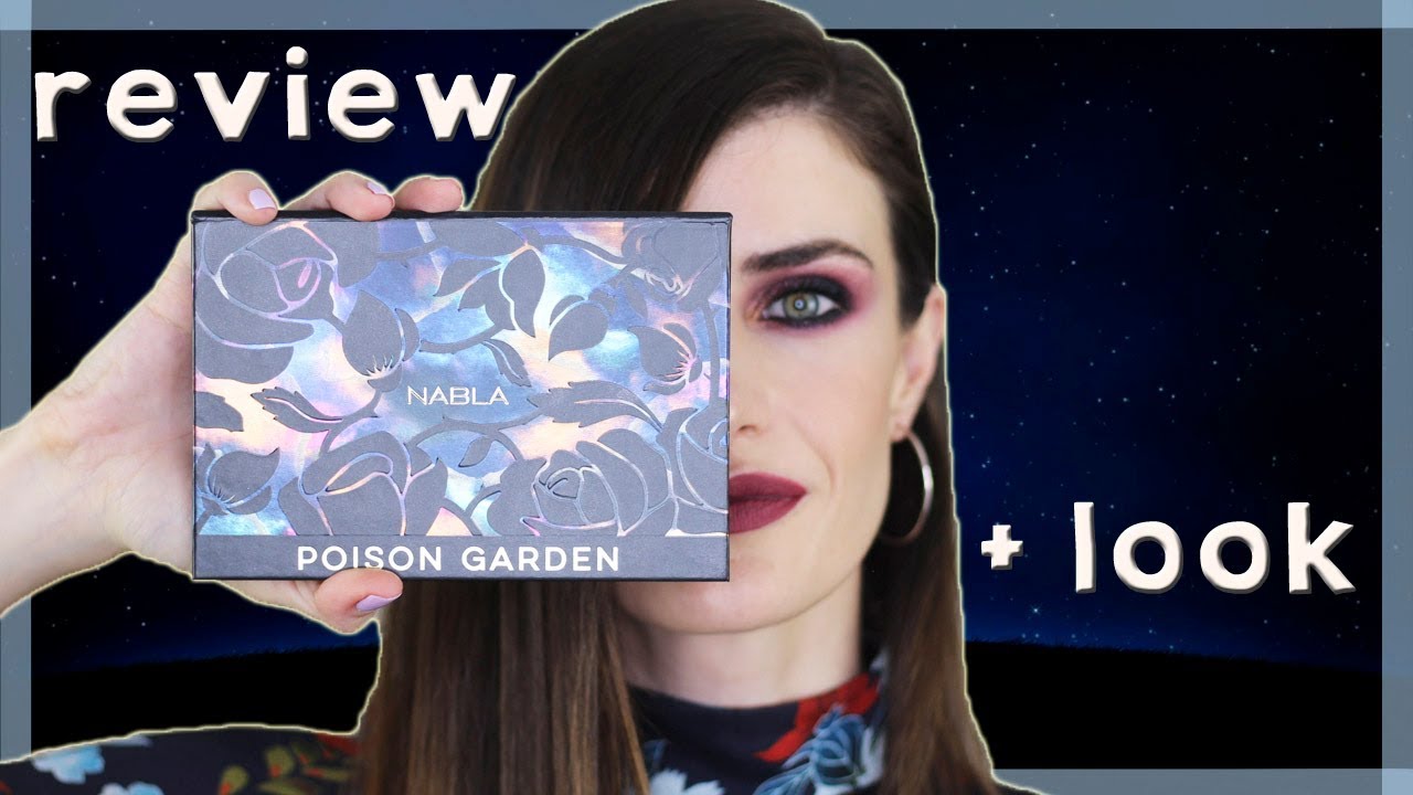 NABLA POISON GARDEN | Review + look probando nuevos productos