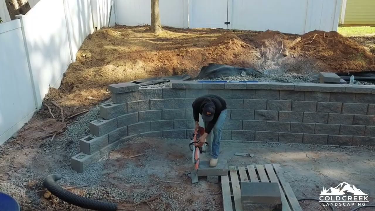 Retaining Wall Installtion | Cold Creek Landscaping