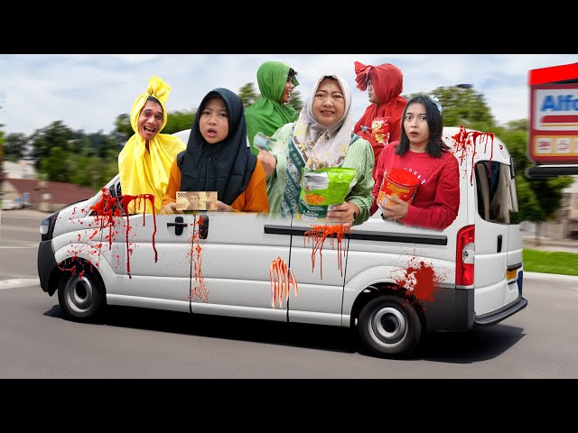 RERE MAMAH BIBI BELANJA SESUAI WARNA POCONG VAN BERHANTU !! class=