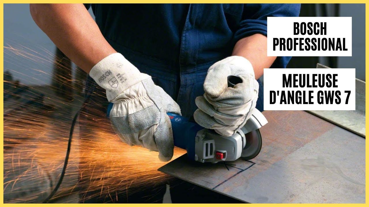 Bosch GWS 7-125: La Meuleuse d'Angle Compacte et Performante pour Tous Vos Travaux!