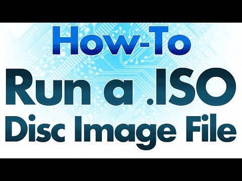 Video: How To Play A Disc Image