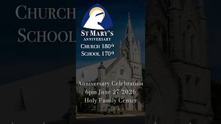 St. Mary’s 180th Anniversary Promo #tickets in #church office #StMarys180 #StMarys #FredericksburgTX