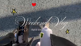 weekend vlog | questionable fashion decisions and thrillers 