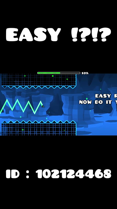 EASY !?!?   ID : 102124468   #geometrydash #tidalwave