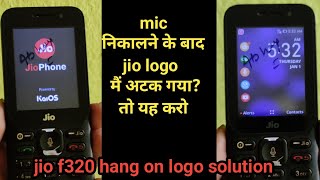 jio phone f320b logo problem