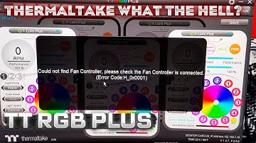 error code h_0x0001 thermaltake. problem solution.