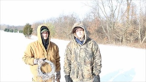 Trapping: How To Make Quality Fox, Coyote, or Bobcat Snares + Setting + Announcement