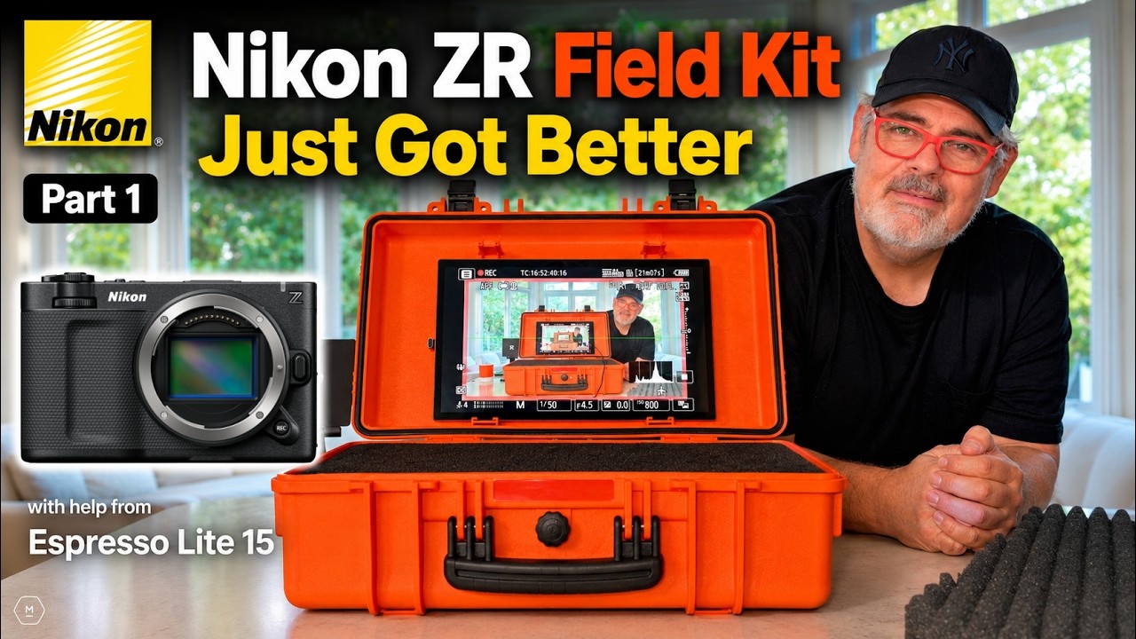 Nikon ZR External 'In The Field' Monitor Build | Espresso Lite 15