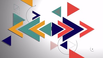 791  - Triangles Logo Reveal geometric sharpe flat minimal intro opener