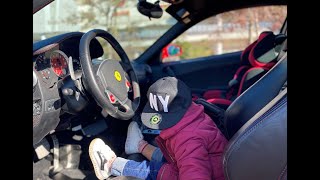 【総額◯億円！？】27歳の若造がフェラーリにチャイルドシートを付けてスーパーカーのイベントに参加してみた!!!!幕張新都心 anija アヴェンタドール F40 ferrari Lamborghini