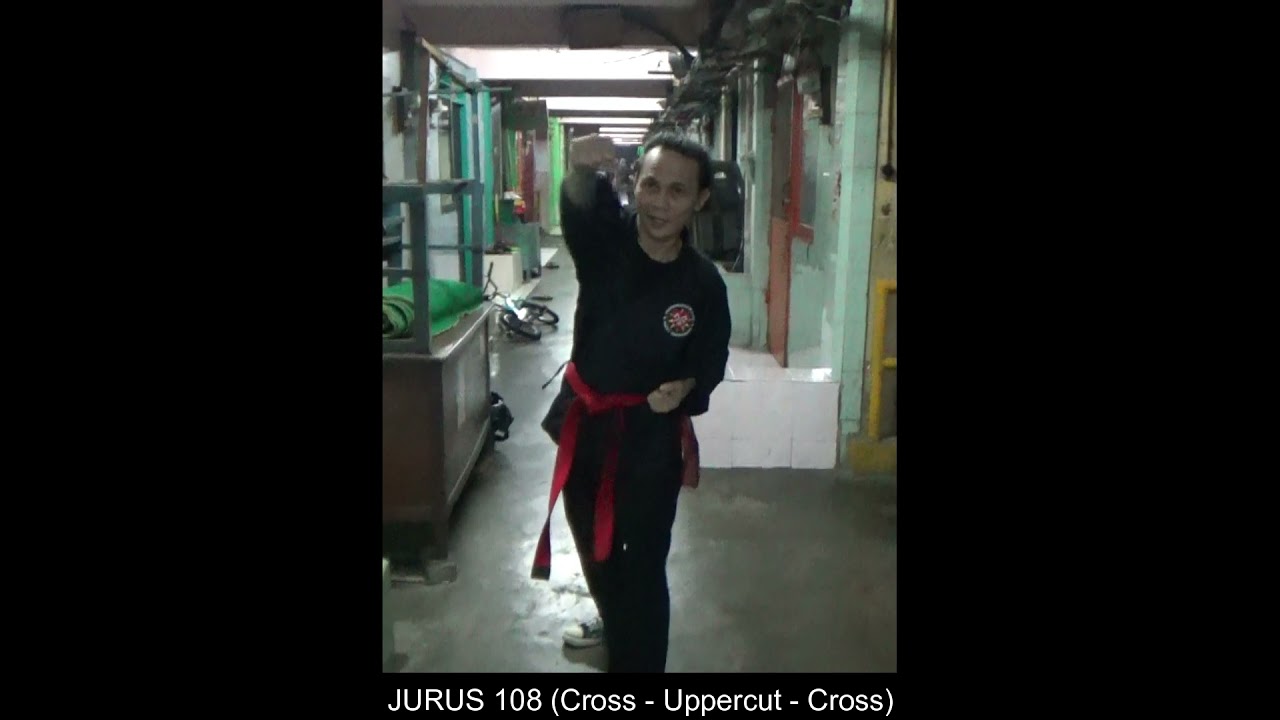 JURUS 108 (Cross Uppercut Cross) SILAT lesson YouTube