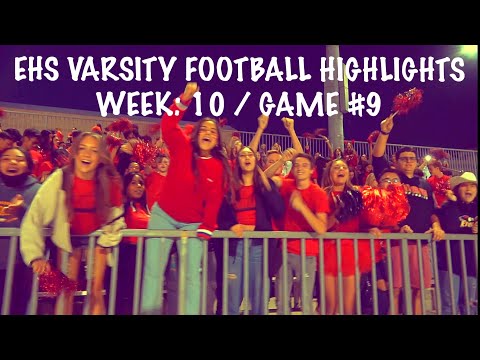 🦅HIGHLIGHTS🦅 2021 EHS VARSITY Football: Week #10 / EHS vs Rancho Cucamonga.