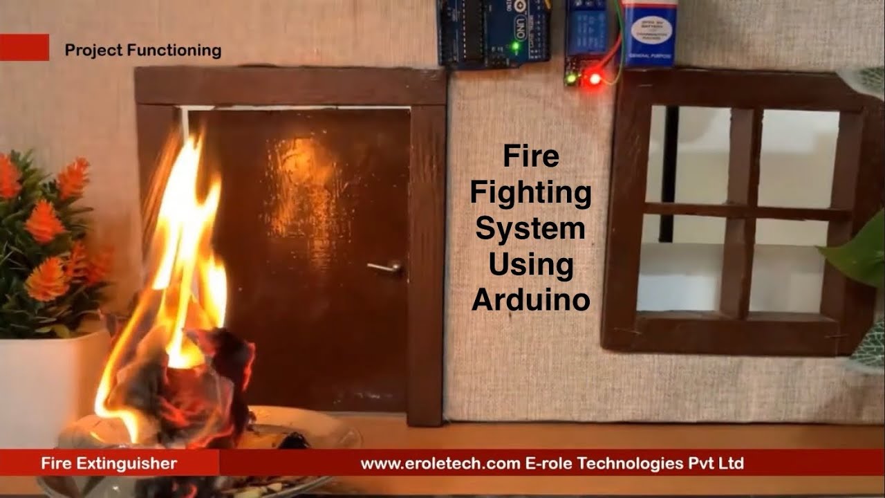Fire Fightin Using Arduino Arduino Master Course Project 25 : Fire Fighting System Using Arduino ...