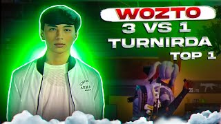 WOZTO 3VS1 YORVORDI 🔥🔥 / TURNIRDA TOP-1 😱😱 SENATOR UMAR BEKA