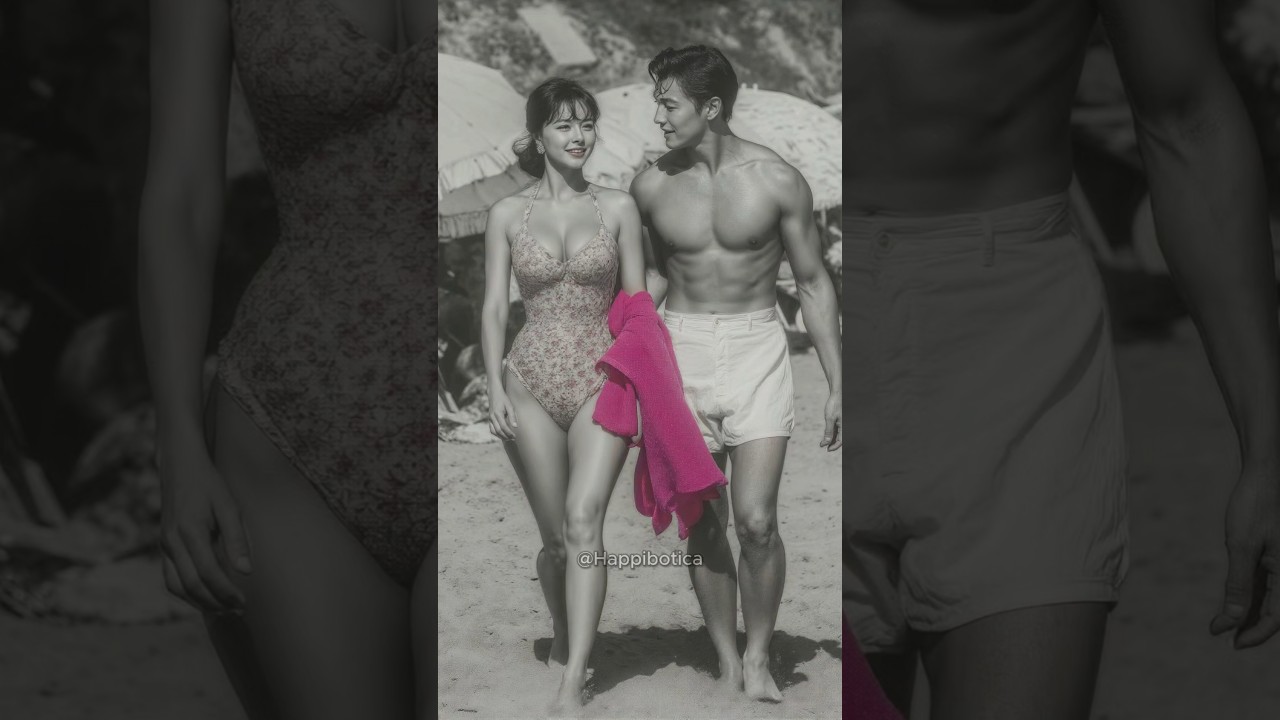 시대별 한국 해변 패션 Korean beach fashion by decade