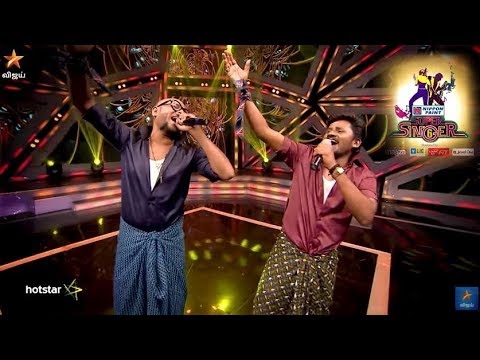 Super Singer  Senthil Ganesh  Benny Dayal Best Performance  For salomiya song