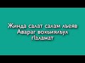 Авараг ﷺ вокьиялъул гIаламат / ГIабдулжалил Афанди (къудиса сирругьу)