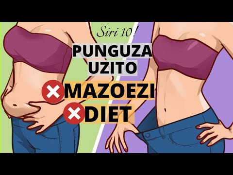 Video: Jinsi Ya Kufanya Mazoezi Ya Kupunguza Uzito