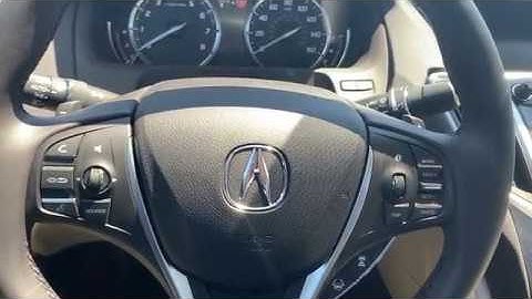 How to restart "trip A" and "trip B", in the 2020 Acura TLX. RA