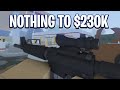 $0 to $230,000 in a 10 MINUTES Lootrun | Unturned Unturnov