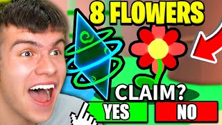 ALL 8 FLOWER LOCATIONS In Roblox REBIRTH CHAMPIONS X! How To Craft The Fantasy Amulet! screenshot 1