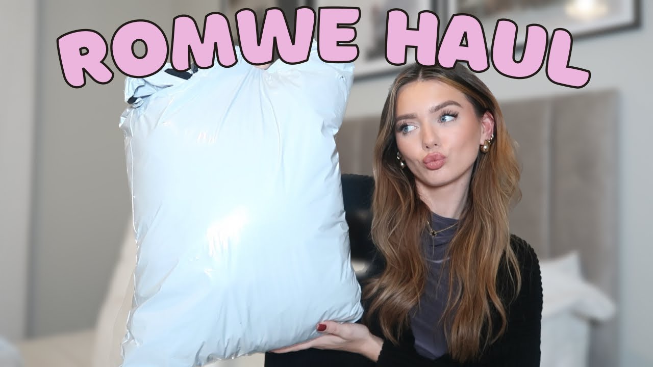 ROMWE autumn winter and homeware haul