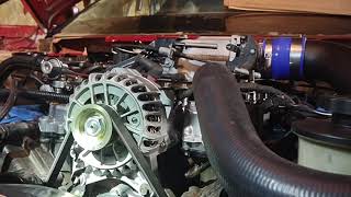 1998 lincoln town car first start up after pi intake manifold swap and other things