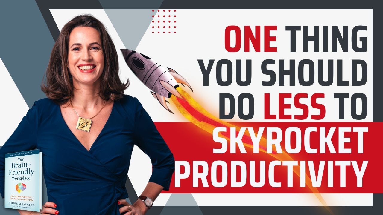 Do This One Thing LESS at Work to SKYROCKET Your Productivity YouTube Do This One Thing LESS at Work to SKYROCKET Your Productivity YouTube