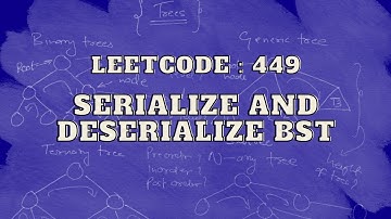 Leetcode 449: Serialize and Deserialize BST | Master Trees | Intuition and Approach