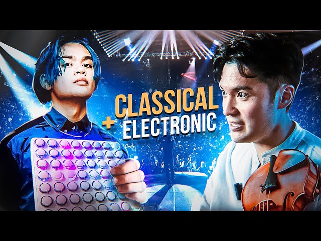 Classical violinist tries Electronic Music (ft. Shawn Wasabi) class=