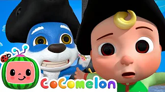 Wally’s Pirate Adventure Goes Wrong 🚢💨 | CoComelon Animal Time | Animals for Kids