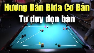 Bài 19 Tư Duy Điều Bi Cái - Cách Dọn Bàn 9 Ball - Hướng Dẫn Chơi Bida Cơ Bản