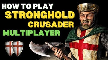 How To Play Stronghold Crusader Multiplayer(Local)