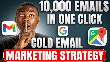 How To Scrape Unlimited Targeted Emails From Google, Google maps For Cold Email marketing in 2025.