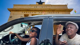 My Kenyan Dad Reacts To The Beauty Of Ghana For The First Time! \/From Nairobi 🇰🇪 To Accra 🇬🇭