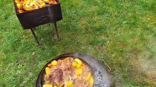 Jagnjetina i teletina ispod sača sa povrćem