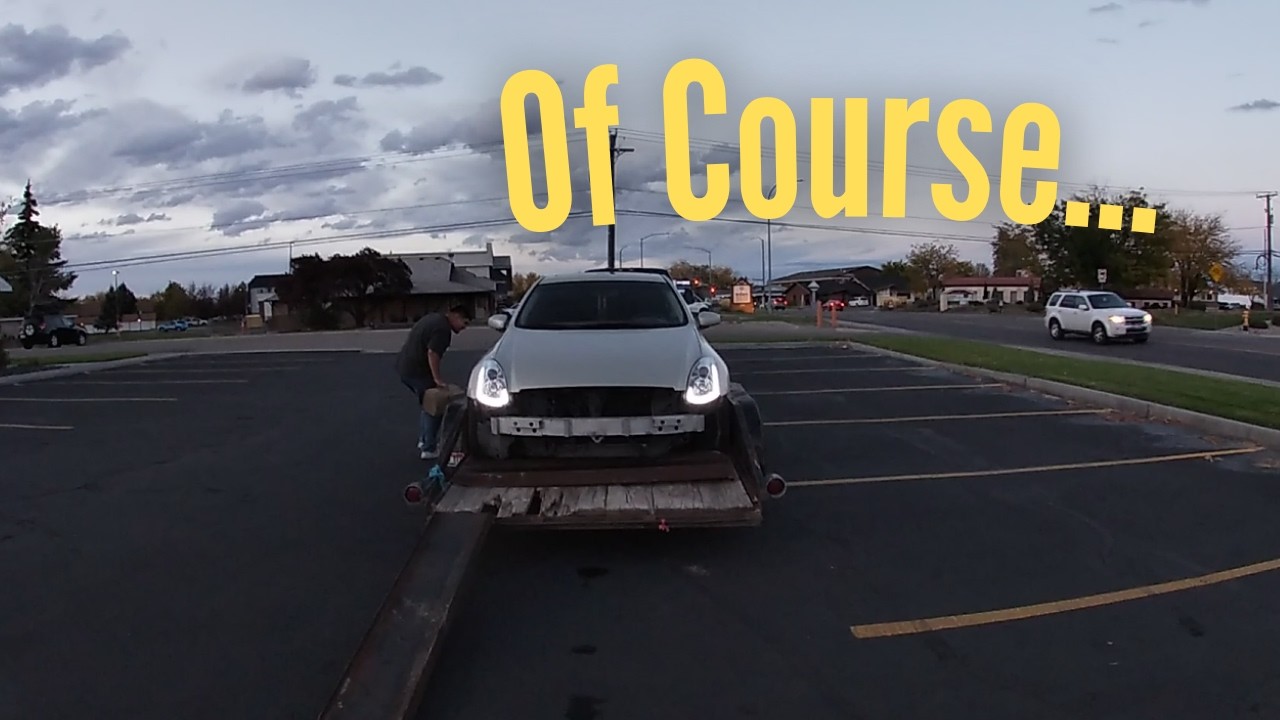 I thought my G35 was done…