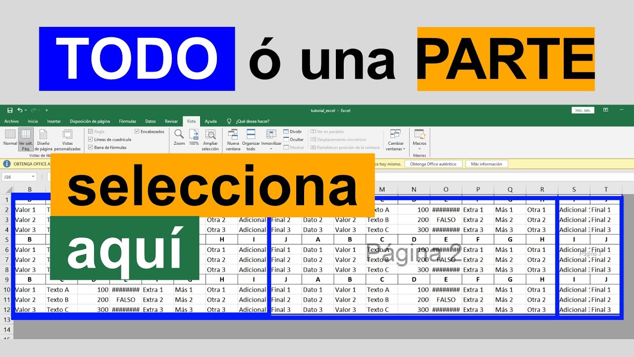 Cómo Imprimir un Excel en Una Sola Hoja o en Varias – Fácil y Rápido ...